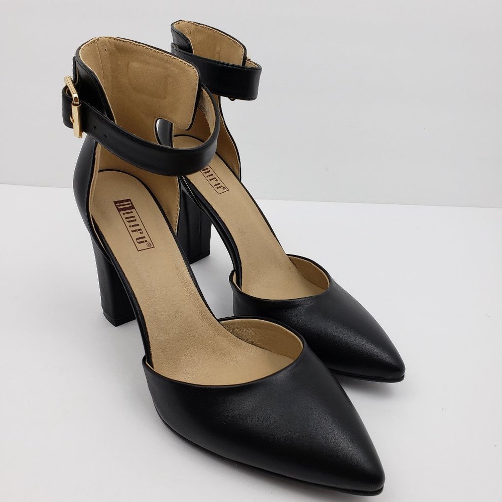NEW IDIFU IN4 Redazo Womens Black High Heels